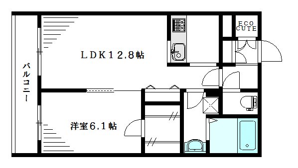 ベレオプレミアム上原 間取り