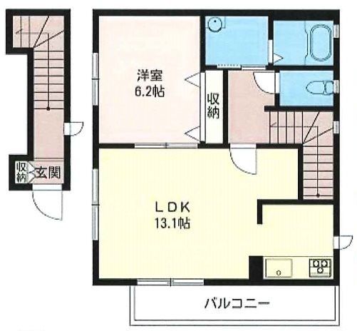 グラシューズ阿佐ヶ谷 間取り
