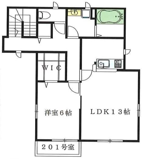 Maison Micocoulier(メゾン　ミコクリエ) 間取り