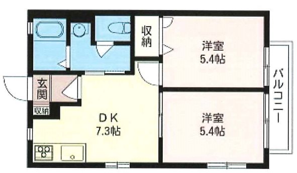 グレイス鷺宮Ｂ 間取り