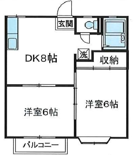 ハッピー戸田公園 間取り