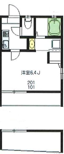 ホワイトパインⅠ 間取り