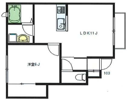 ヴィラピネド 間取り