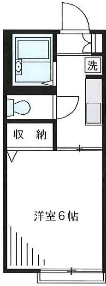 コーポアメミヤ 間取り