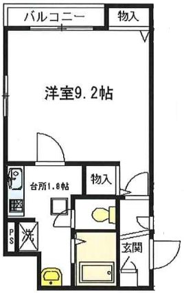 Ｊｕｐｉｔｅｒ高円寺(ジュピターコウエンジ) 間取り