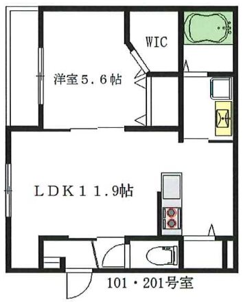 Maison de Fleur（メゾンドフルール） 間取り
