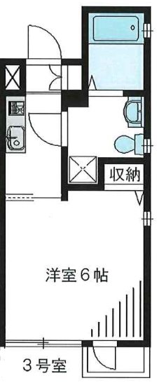レジデンス花公園 間取り
