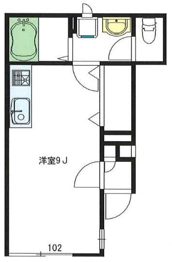 プレジール中野 間取り