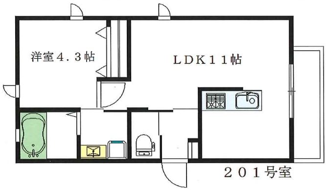 ロジェ・ボヌール 間取り