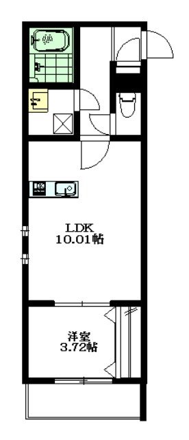 ロッシュ江北 間取り