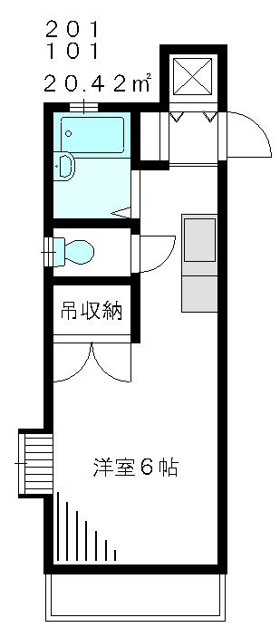 フリージアK 間取り